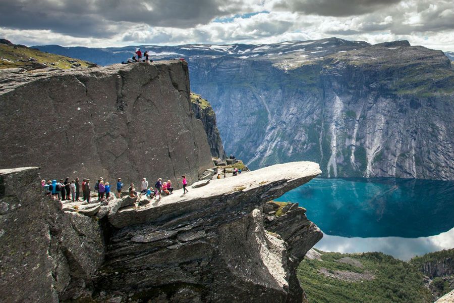 Trolltunga язык тролля